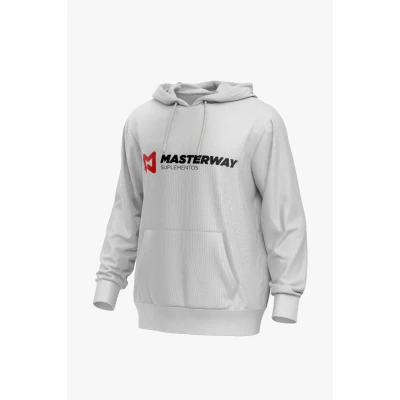 Moletom Unissex Masterway - Branco