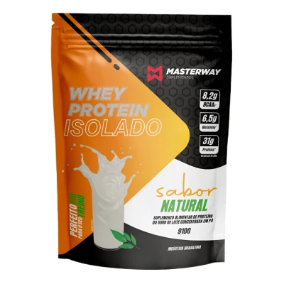 Whey Protein Isolado 910g - Masterway Suplementos